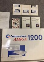 Original Commodore Amiga 1200 with Monitor & Box, Plus Games.